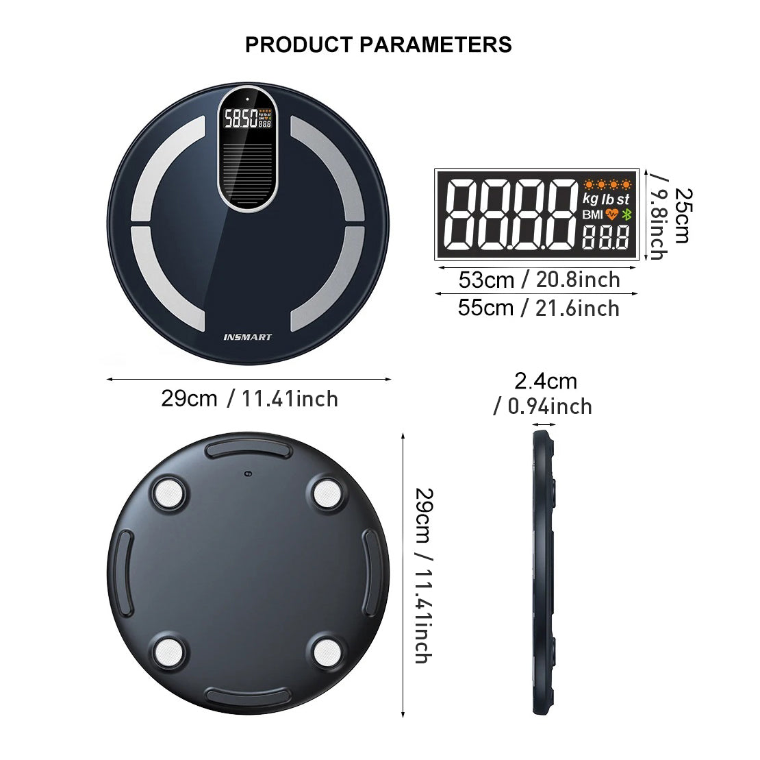 Weight Solar Scale "Insmart"