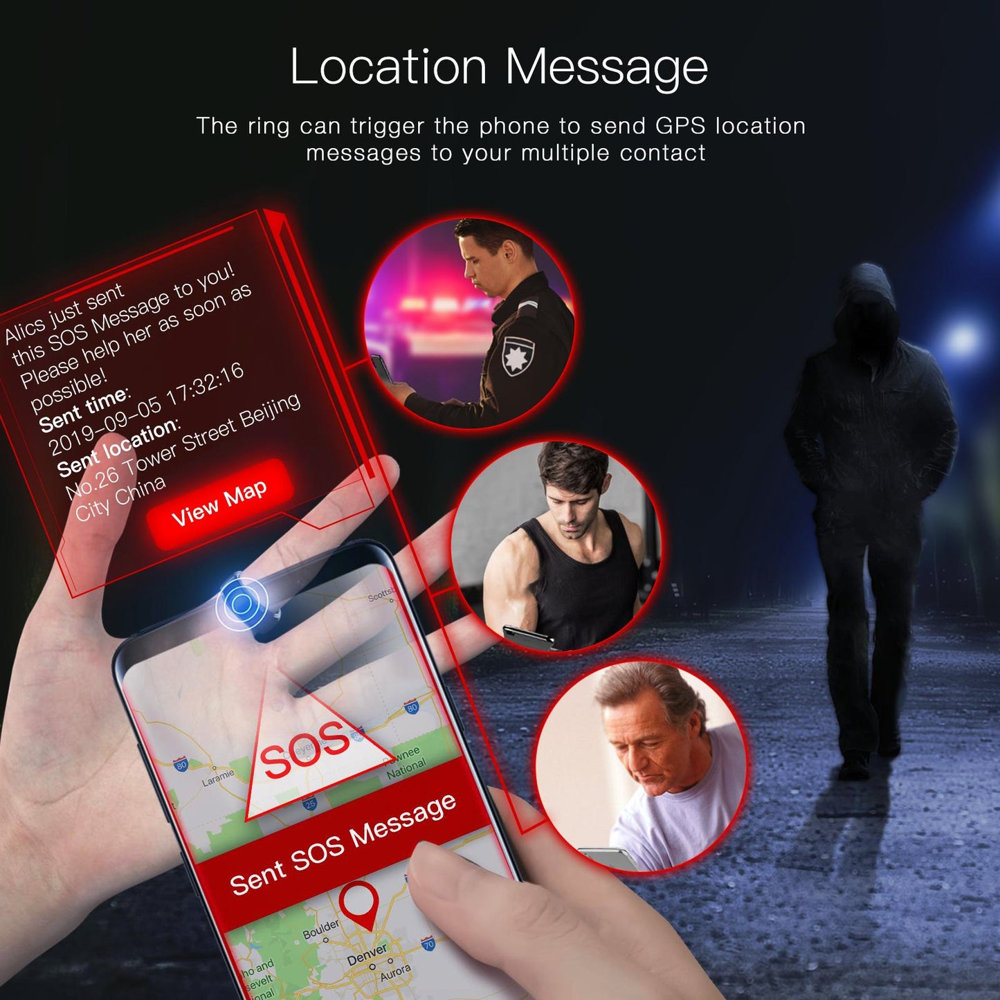Smart Ring : Carte d'identité, de paiement ou de stationnement