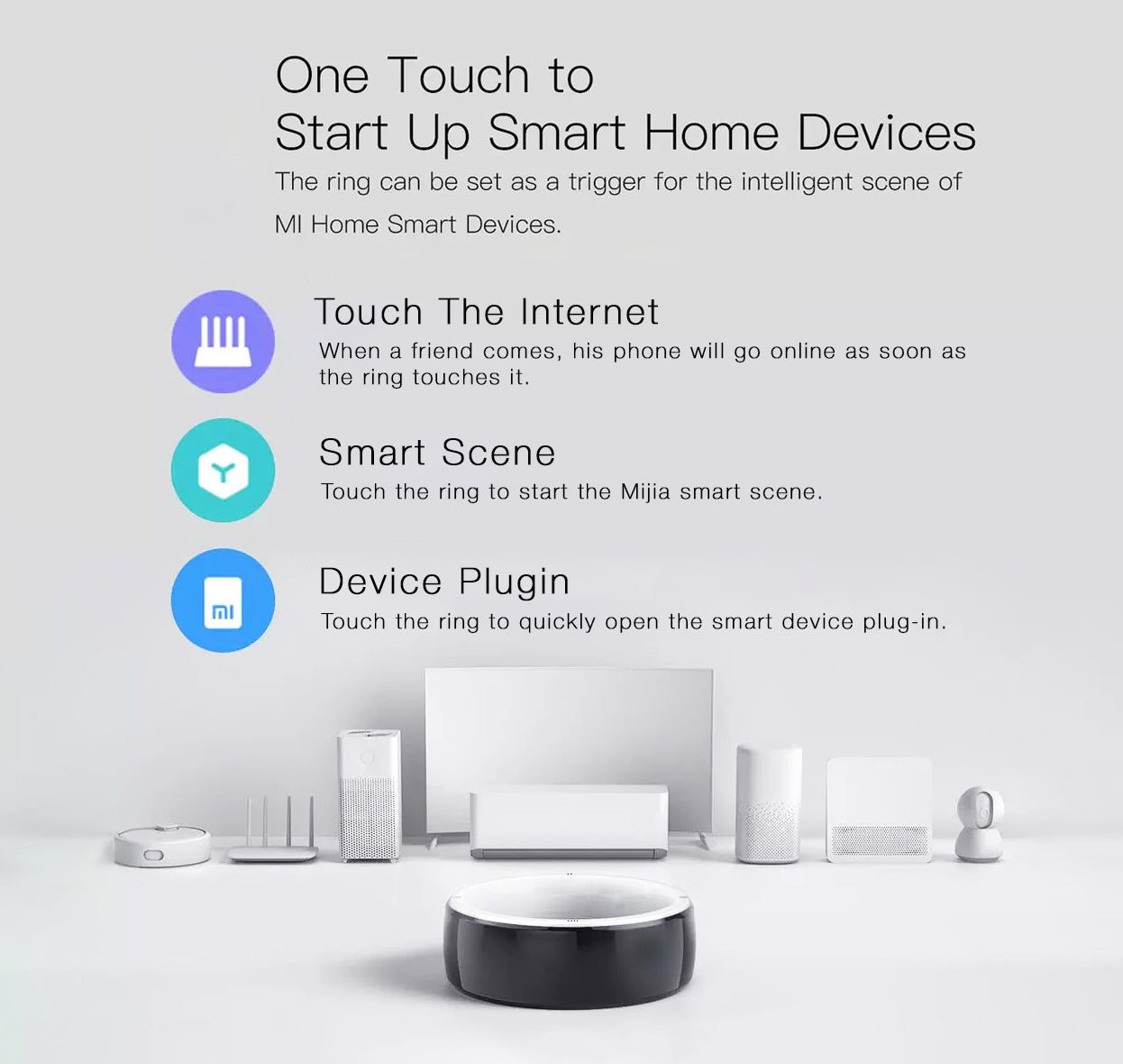 Smart Ring : Carte d'identité, de paiement ou de stationnement