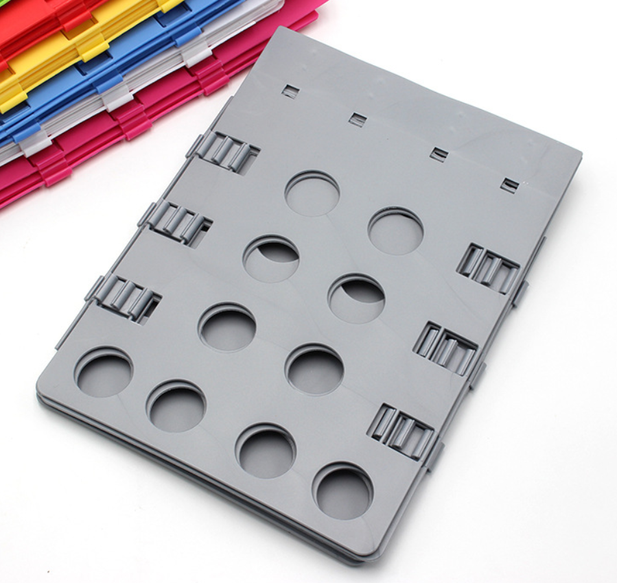 Self-teach folding board