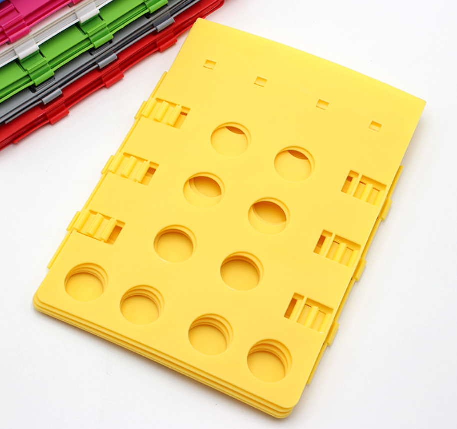 Self-teach folding board