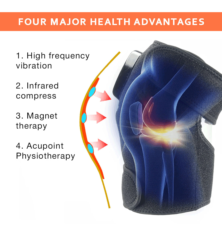 Vibration & Heat Knee Massager