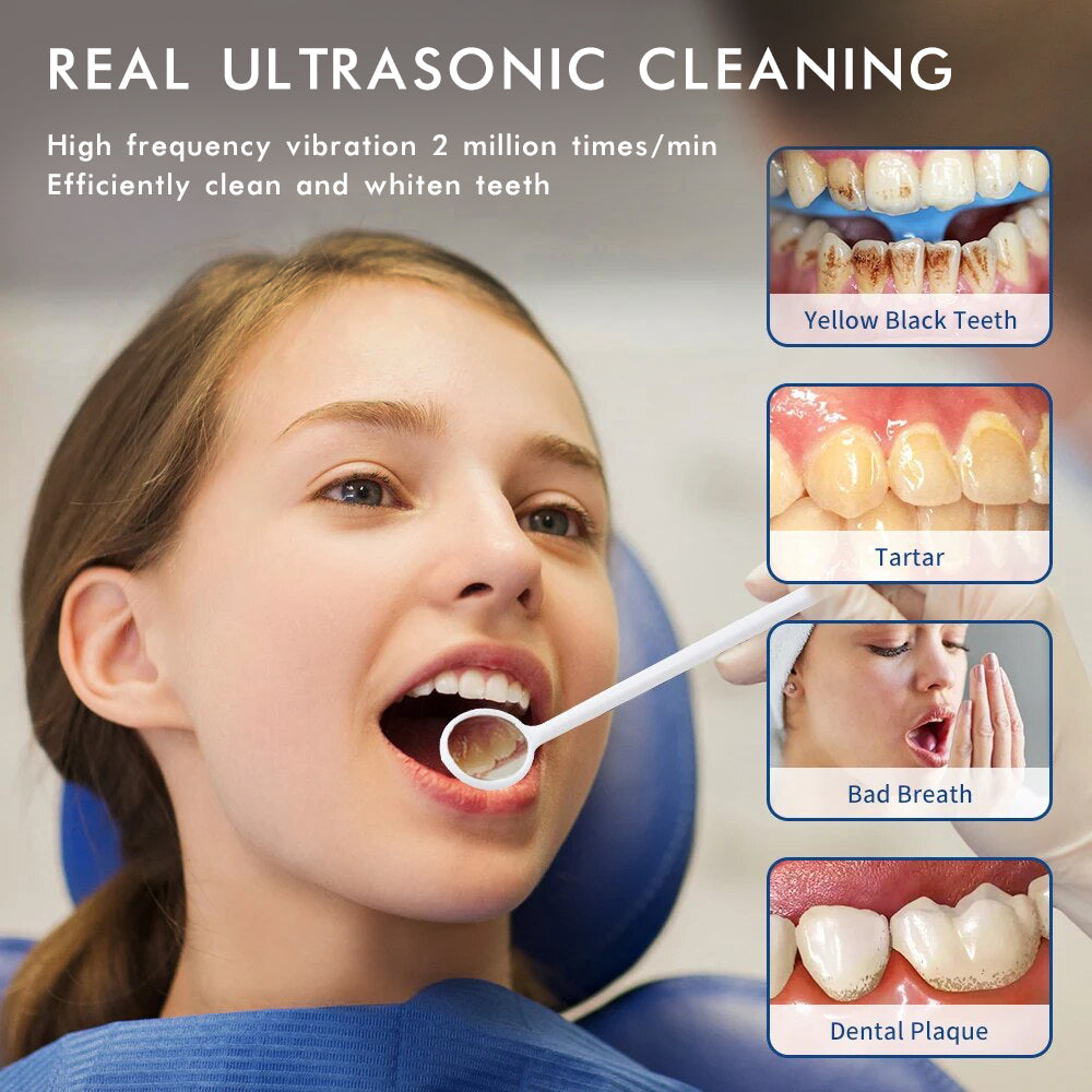 Ultrasonic Tooth Cleaning