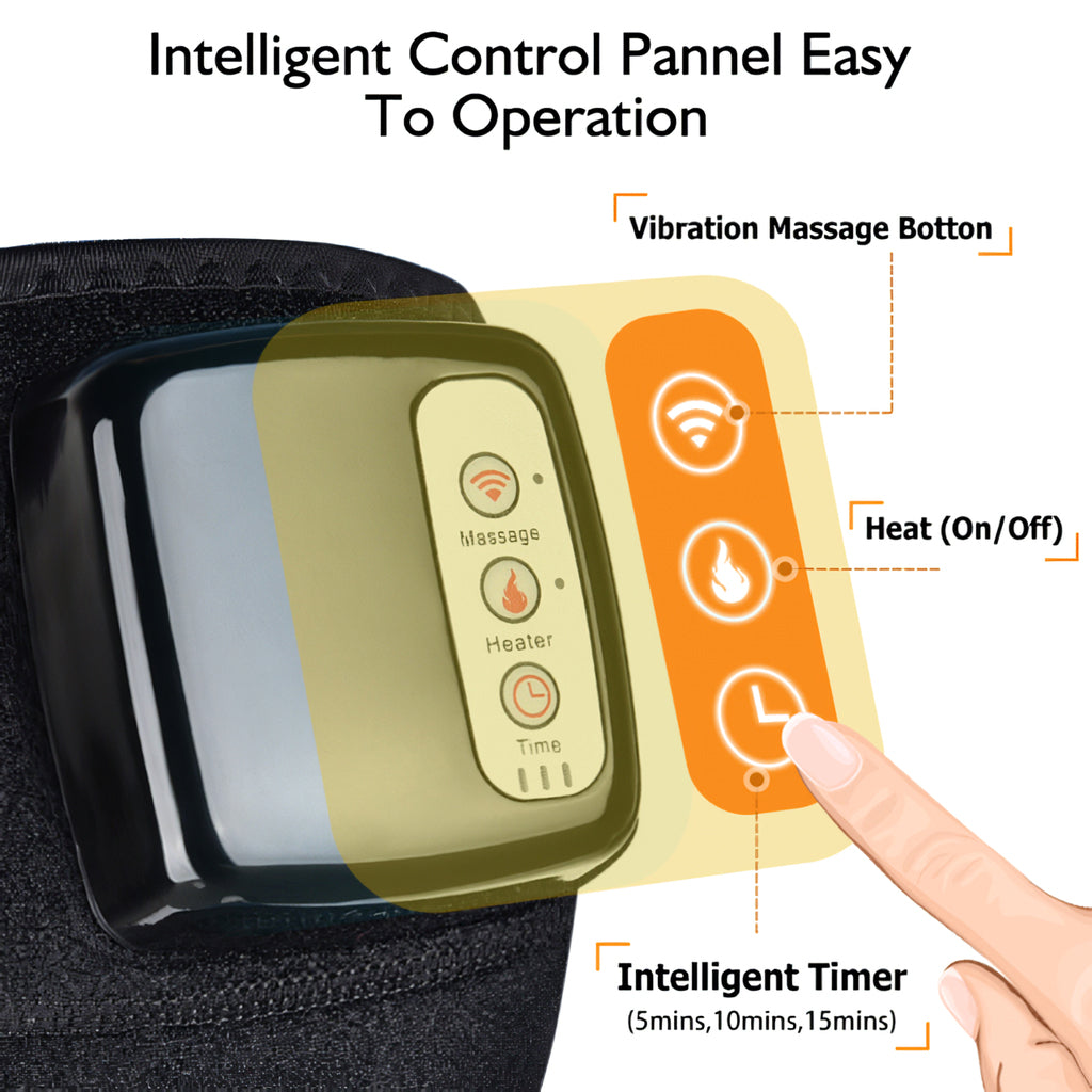 Vibration & Heat Knee Massager